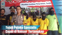Video: Tujuh Pelaku Copet Spesialis di Konser Tertangkap