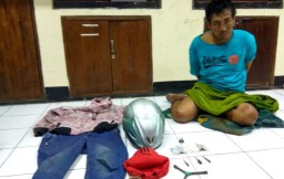 Rumah Bandit Motor di Surabaya Digerebek Polisi