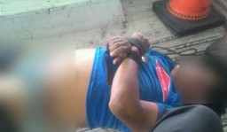 Bandit Motor Tumbang Diamuk Warga di Pasuruan