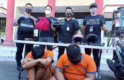 Dua Bandit Motor 8 TKP di Surabaya Didor!