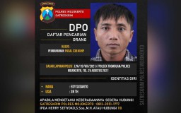 Polisi Sebar Tampang Pembunuh Pria di Mojokerto, Bila Tahu Laporkan!