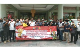Sejumlah Elemen Deklarasi Jogo Suroboyo Jelang Demo Tolak Omnibus Law