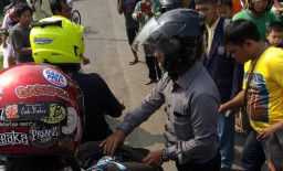 Diteriaki Emak-emak, Bandit Motor Pasuruan Babak Belur Dimassa