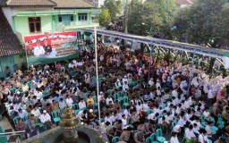 Ribuan Jemaah di Ponorogo Doakan Pelantikan Presiden Berjalan Aman