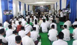 Ulama di Pasuruan Ajak Ratusan Santri Doakan Pemilu Berjalan Damai