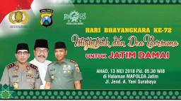 Video: Doa Bersama untuk Jawa Timur