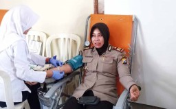 Demam Berdarah Mewabah, Jurnalis Hingga Polisi di Ponorogo Donor Darah