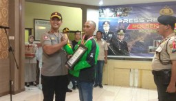 Tangkap Jambret di Surabaya, Driver Gojek Jadi Agen Kamtibmas