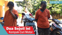Video: Dua Sejoli ini Kompak Curi Motor
