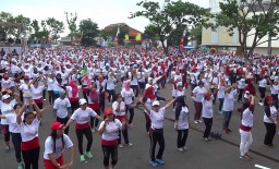 Ribuan Warga Tulungagung Deklarasi Dukung Jokowi-Ma'ruf Amin