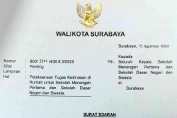 Tekan Penyebaran Corona, Ini Aturan Baru bagi Guru SD/SMP di Surabaya