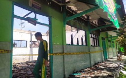 Gedung Sekolah di Mojokerto Terbakar, 4 Ruangan dan 23 Komputer Hangus