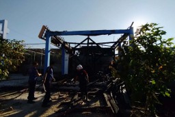 Dua Ruangan di Gedung SMP 1 Muhammadiyah Ponorogo Hangus Terbakar