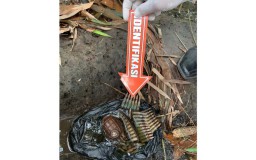 Pencari Ikan di Blitar Temukan Granat dan 56 Peluru Tajam