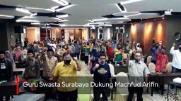 Video: Guru Swasta Surabaya Dukung Machfud Arifin