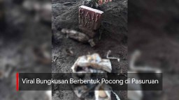 Video: Viral Bungkusan Berbentuk Pocong 