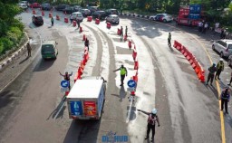 Hari Kedua PSBB, Tak Ada Penumpukan Kendaraan di Pintu Masuk Surabaya