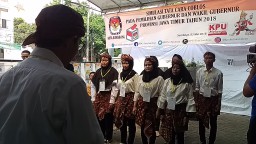 Minimalisir Kesalahan Pencoblosan, KPU Surabaya Gelar Simulasi Pilgub