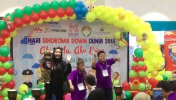 Ratusan Anak Berkebutuhan Khusus Unjuk Kebolehan Bersama Boneka Susan