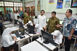 Siap Gelar UNBK, SMPN 6 Surabaya Pastikan Tidak Ada Kebocoran Soal