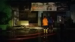 Dua Ruangan SMP Santo Yusuf Dilalap si 'Jago Merah'