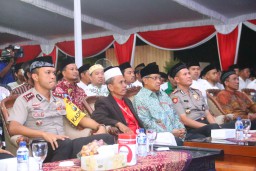 Wujudkan Pilkada Damai, Polres Ngawi Gelar Pengajian Akbar