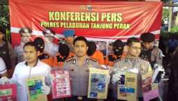Polisi Sita Uang Rp 150 Juta Kapolres Pelabuhan Tanjung Perak Palsu