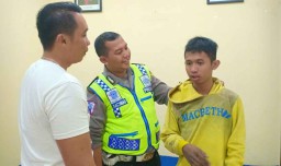 Jatuh Tersungkur, Jambret Ini Nyaris Babak Belur Dimassa