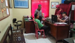Nekat Curi Motor Didepan Pemilik, Dwi Babak Belur Dihajar