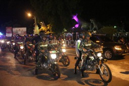 Jelang Pilkada, Personel TNI-Polri di Ponorogo Gelar Patroli Gabungan