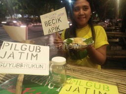 Nyoblos di Pilgub Jatim Bisa Dapat Hadiah dari Kedai Ketan Punel