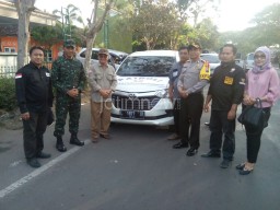 Kapolres Ponorogo dan Dandim Himbau Warga Tolak Politik Uang
