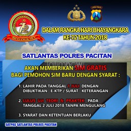 Sambut HUT Polri, Tiga Polres Ini Bagikan SIM Gratis, Simak Syaratnya