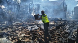 Dua Bangunan Rumah di Banyuwangi Hangus Terbakar