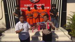 Komplotan Begal Antar Kota Diringkus Jatanras Polda Jatim