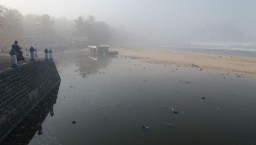 Gelombang Tinggi Landa Laut Selatan Jawa di Pacitan