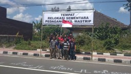 Relokasi Tak Jelas, PKL Blitar Bakal Dirikan Kavling di Eks Lahan Kios