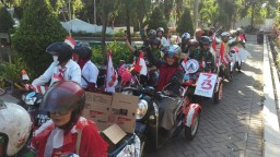 Hari Kemerdekaan, Penyandang Disabilitas Berparade Motor Roda 3