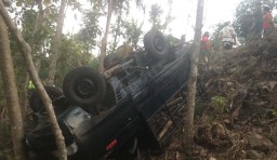 Pikap Angkut Rombongan Pelayat di Ponorogo Jatuh ke Jurang, 1 Tewas