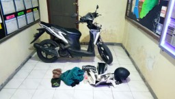 Dikejar Polisi dan Warga, Duo Jambret Nyungsep di Jalan