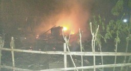 Lupa Matikan Kompor, Satu Rumah Ludes Terbakar