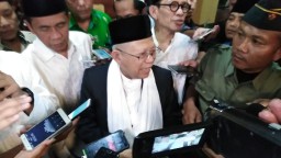 Ma'ruf Amin Optimis Raup Suara NU Jatim 100 Persen 
