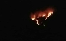 Wisata Paralayang di Blitar Terbakar, Polisi: Cukup Besar!
