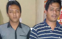 Sopir dan Kernet Penganiaya Polisi Menangis saat Ditangkap