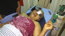 Pria ini Dihajar Perampok hingga Babak Belur