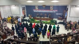 Berita Foto: Pelantikan 40 Anggota DPRD Kota Malang Hasil PAW
