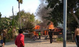 Rumah Terbakar, Uang Rp 8 Juta dan 20 Sak Gabah Ludes