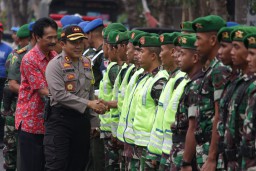 Amankan Pemilu 2019, Polresta Blitar Siagakan 400 Personil Gabungan