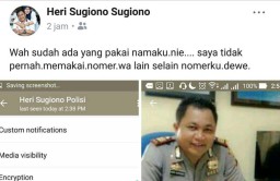 Foto Kasatreskrim Polres Blitar Dicatut untuk Menipu di Medsos