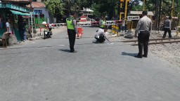 Polisi Olah TKP Kecelakaan Pajero vs KA, Ini Hasilnya